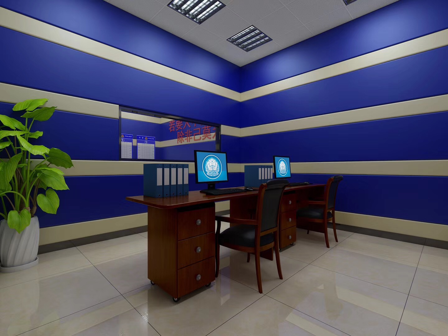 公安局關押室防撞吸音軟包